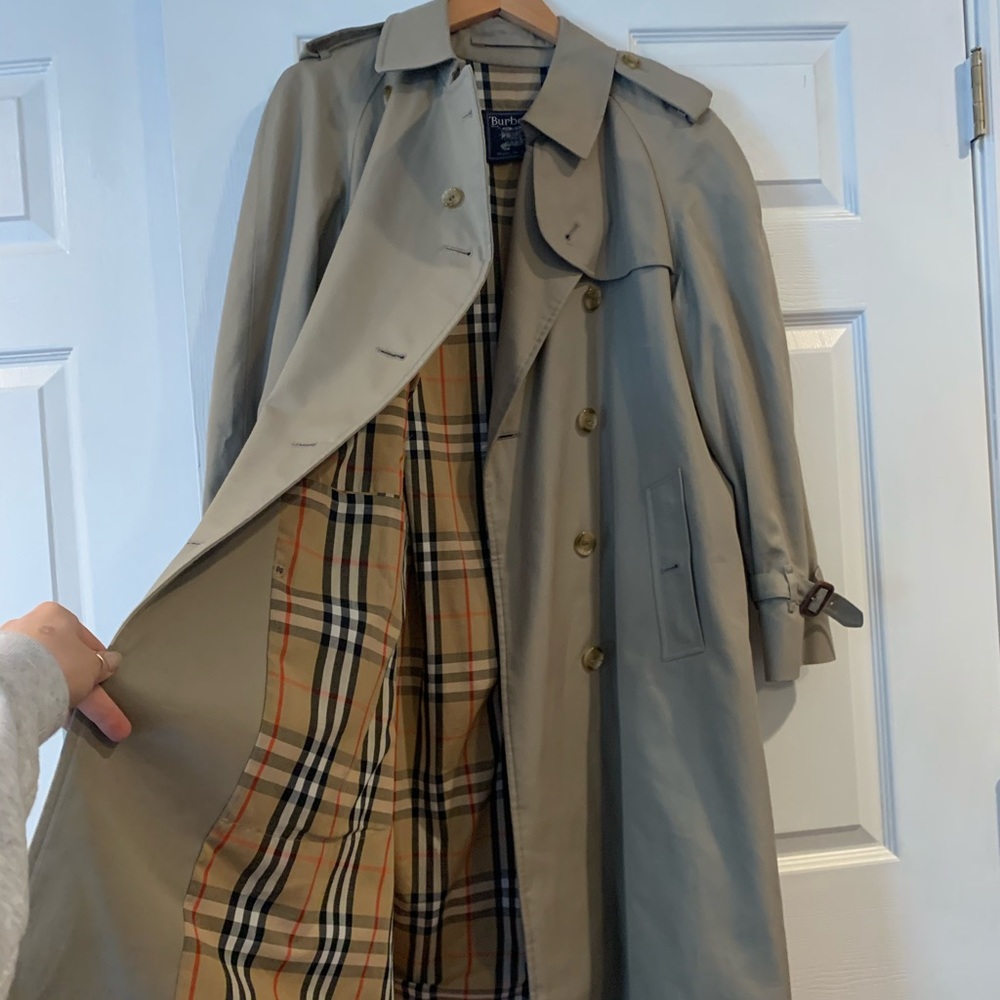 Vintage beige Burberry nova trench size M-L